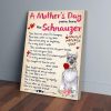 A Mother's Day Poem From The Schnauzer Canvas Prints Wall Art Decor