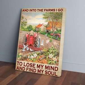 And InTo The Farms I Go Canvas Prints Wall Art Decor